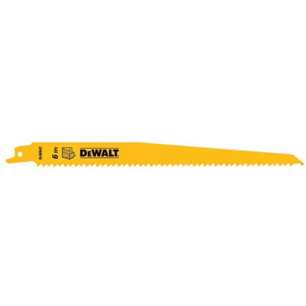 DEWALT Orrfűrészlap, 228mm, 5db, műanyag, kettősfém