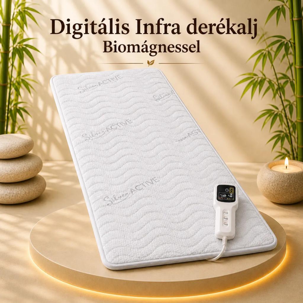 DIGITÁLIS Silver - Infra derékalj Biomágnessel 80x190cm