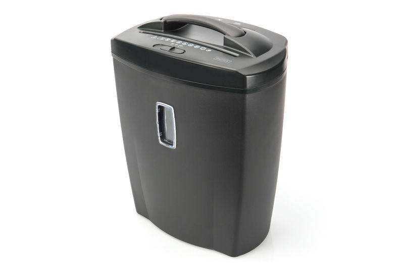 Digitus x10 Iratmegsemmisítő Black