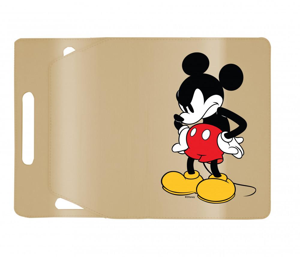 Disney Tablet tok - Mickey 002 Univerzális 9-10" kinyitható műbőr tablet tok arany (DTABMIC008)