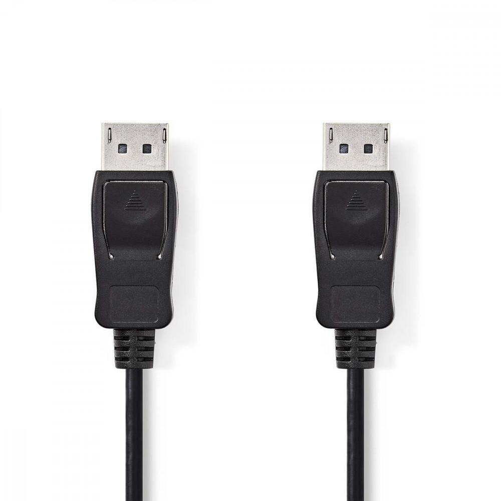 DisplayPort kábel | DisplayPort Dugasz | DisplayPort Dugasz | 4K@60Hz | Nikkelezett | 3.00 m | Kerek | PVC | Fekete | Műanyag Zacskó