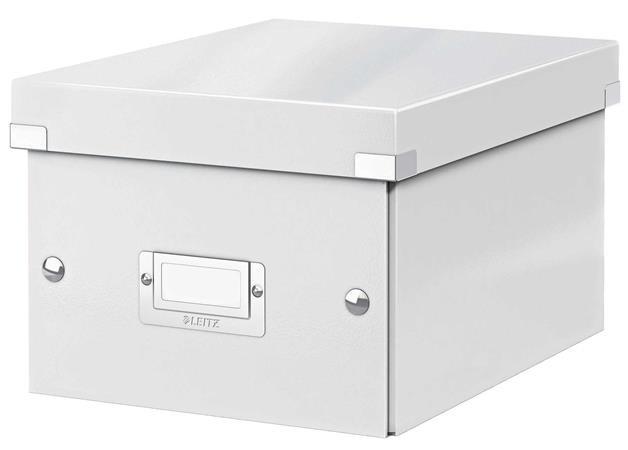 Doboz, A5 méret, LEITZ "Click&amp;Store", fehér