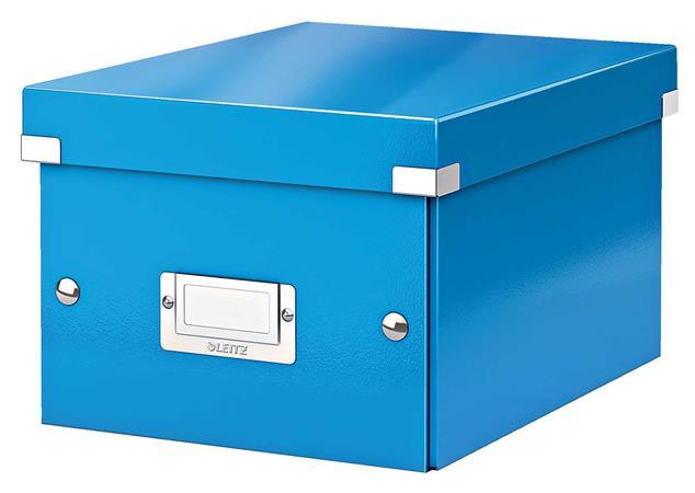 Doboz, A5 méret, LEITZ "Click&amp;Store", kék