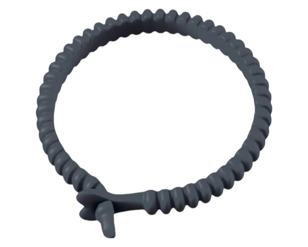 Dorcel - állítható, szilikon péniszgyűrű (szürke)