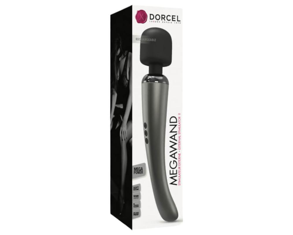 Dorcel Megawand - akkus masszírozó vibrátor (ezüst)
