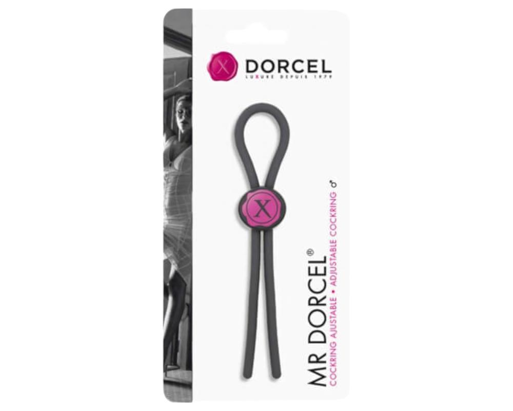 Dorcel Mr. Dorcel - állítható péniszgyűrű (szürke)