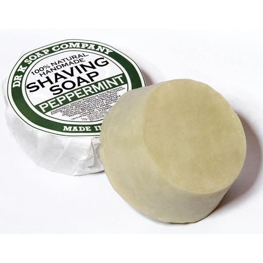 Dr K Soap Company borotvaszappan Peppermint, 70 g