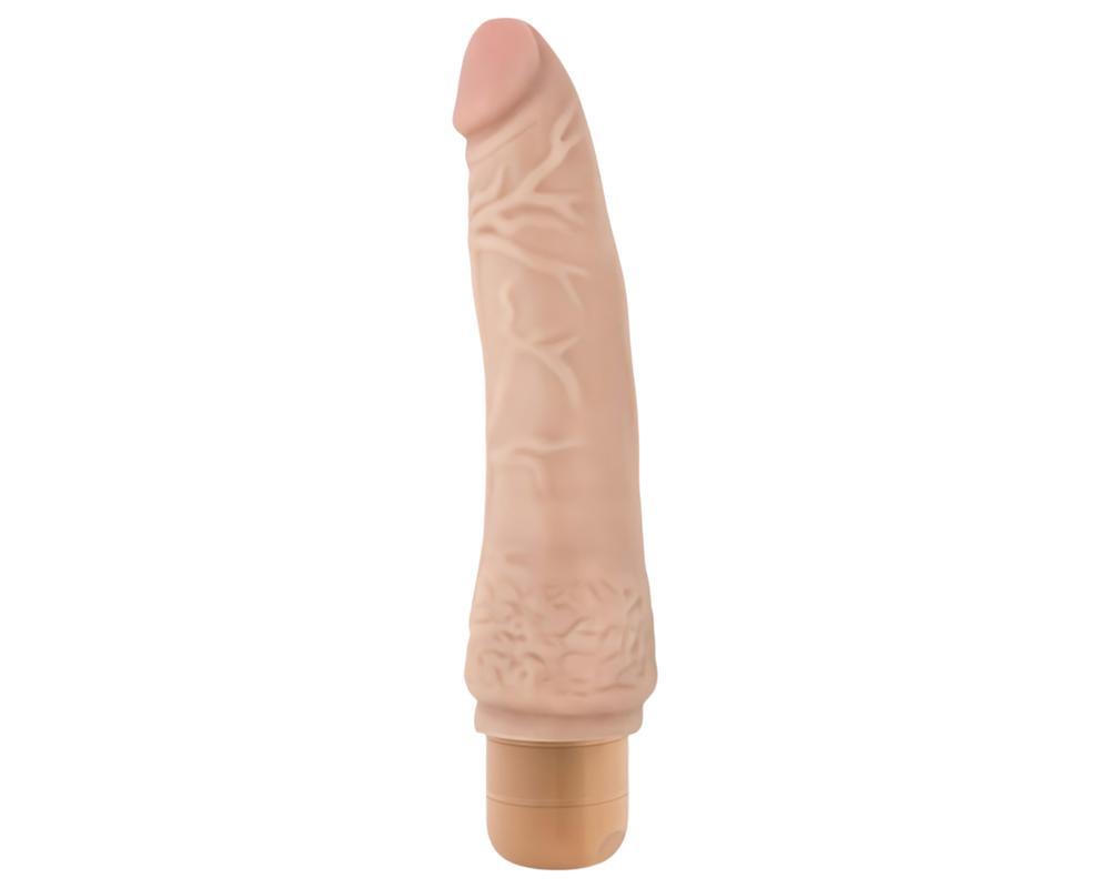 Dr. Skin Vibe No.7. - élethű vibrátor (natúr)