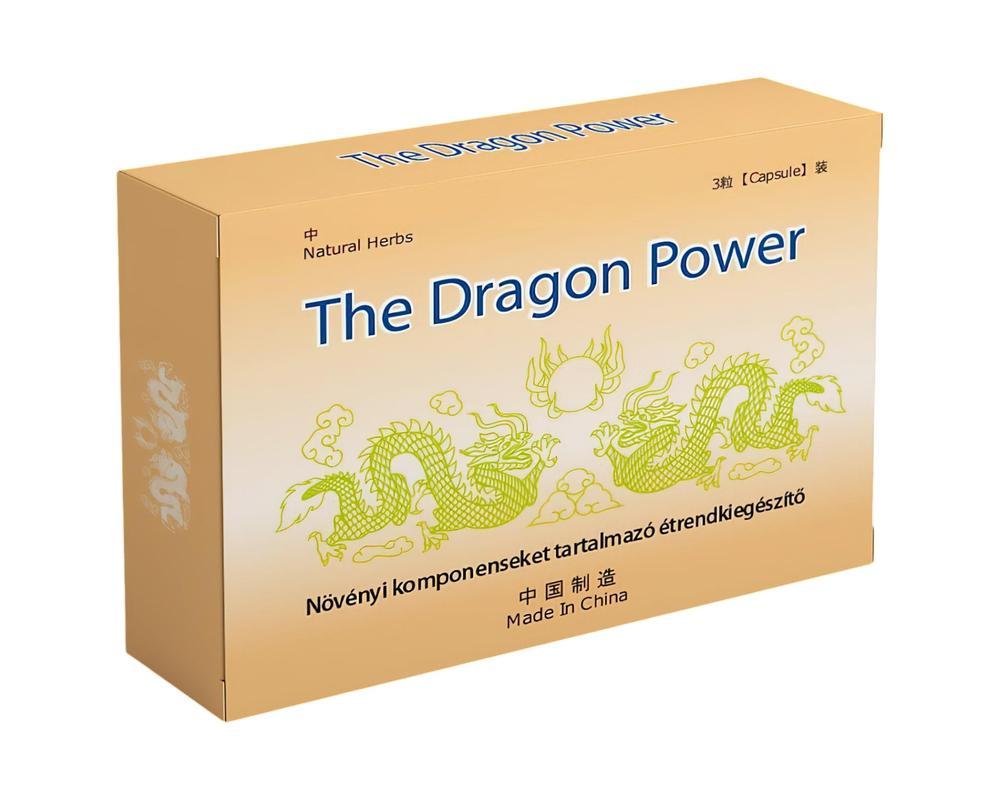 Dragon Power - étrend kiegészítő kapszula férfiaknak (3db)