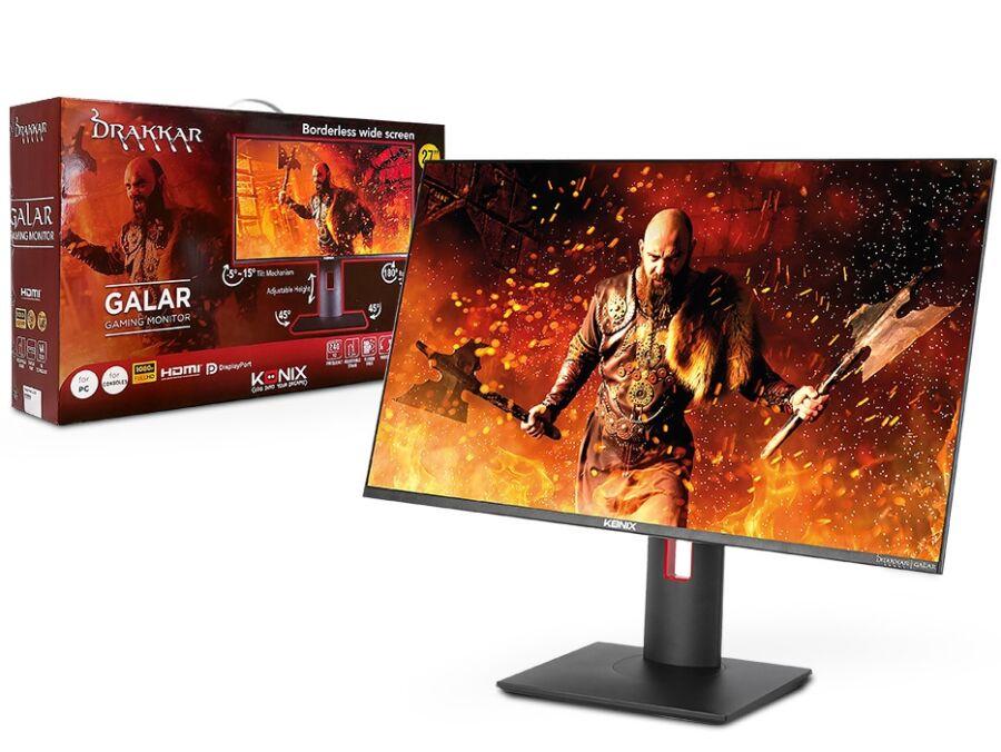 Drakkar Galar 27" FHD 240Hz 1ms gamer monitor