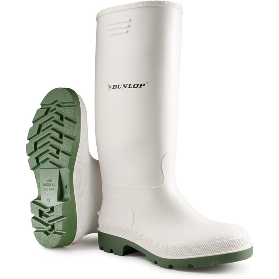 DUNLOP PRICEMASTOR FEHÉR PVC CSIZMA_45