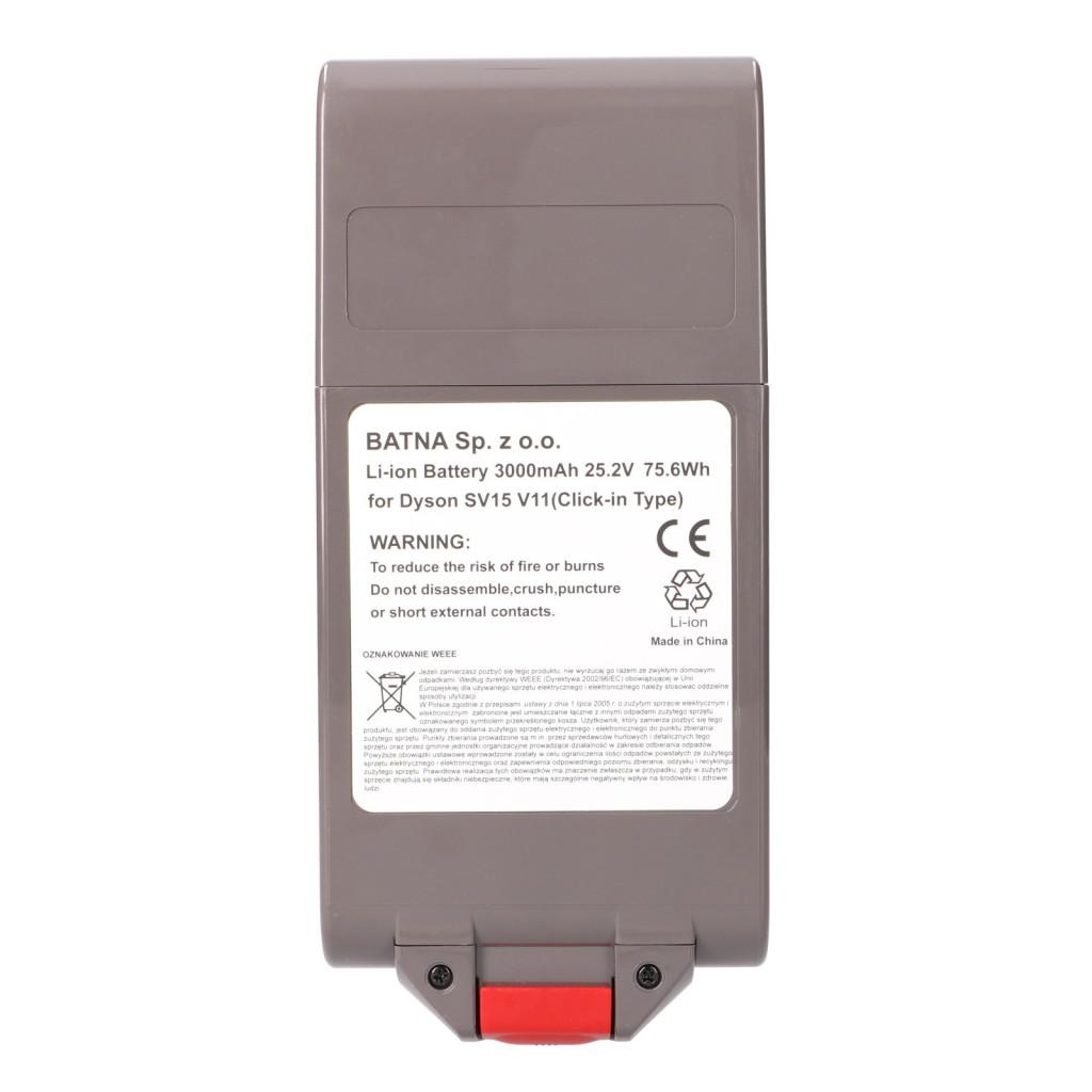 DYSON V11 AKKU (KATTINTÓ TÍPUS) 25.2V 3000mAh