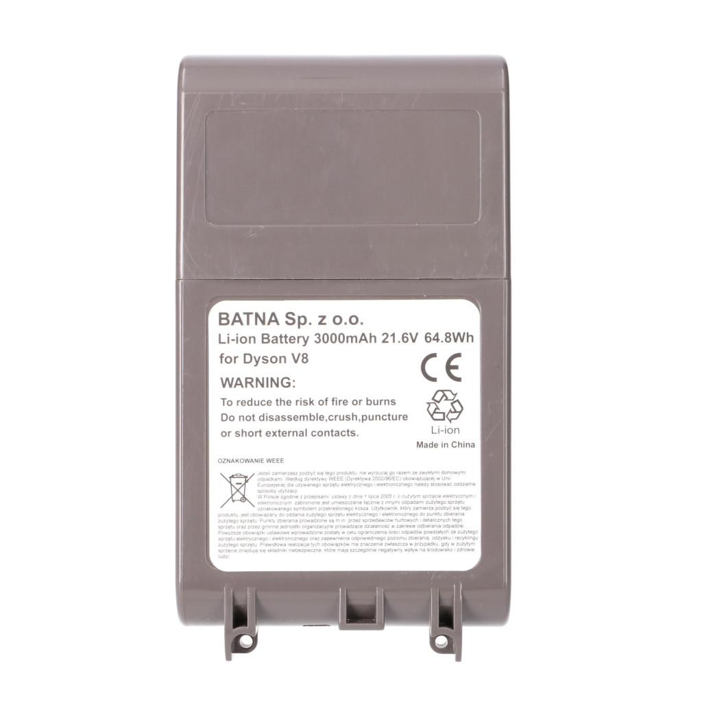DYSON V8 akkumulátor 21.6V 3000mAh