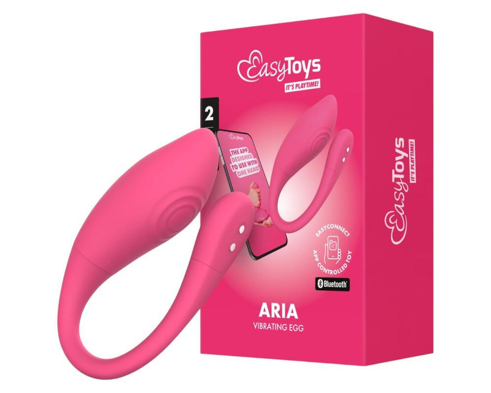 EasyConnect - okos vibrációs tojás (pink)