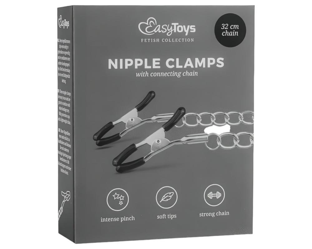 EasyToys - láncos mellbimbó csipesz (2 db)