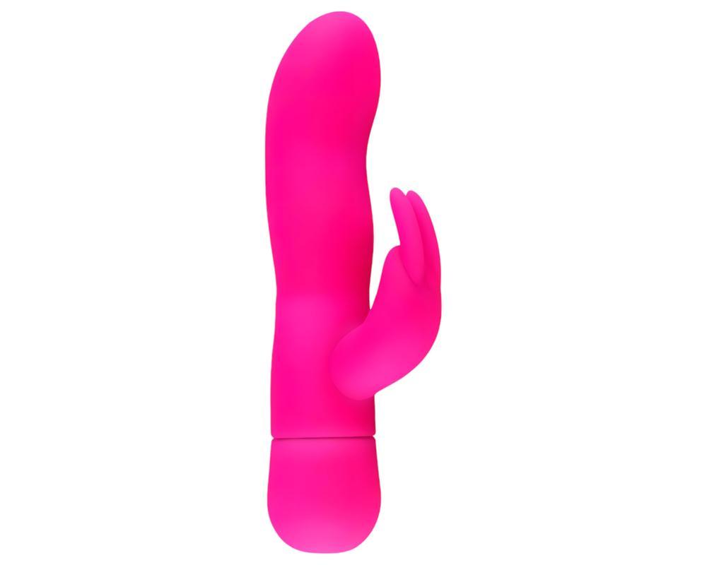 Easytoys Mad Rabbit - nyuszis csiklókaros vibrátor (pink)