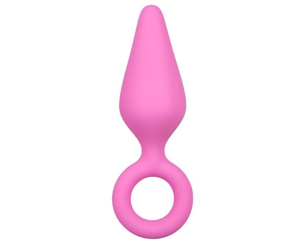Easytoys Pointy Plug S - anál plug (pink) - kicsi
