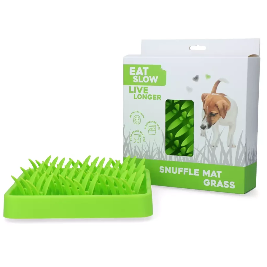 Eat Slow Live Longer Snuffle Mat szimatoló szőnyeg – fűzöld