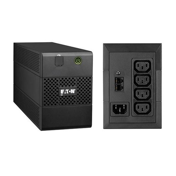 EATON 5E 850iUSB 480W fekete szünetmentes tápegység