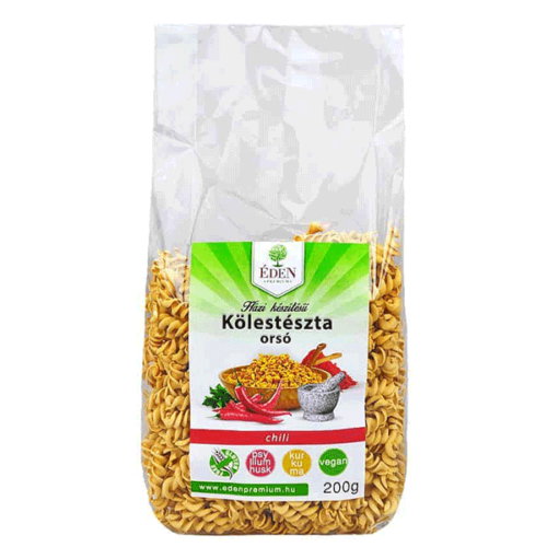 Éden Prémium gluténmentes kölestészta orsó chili 200g    : RK24-04