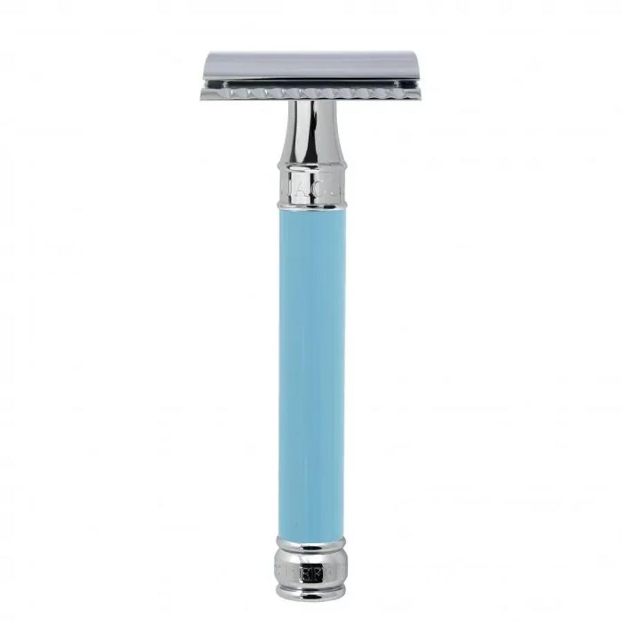 Edwin Jagger Closed Comb Long Blue biztonsági borotva DEL87