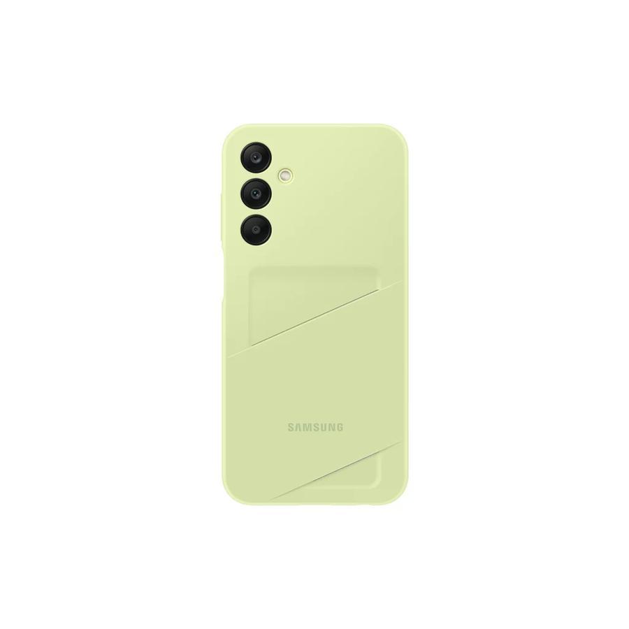 EF-OA256TME Samsung kártyafoglalat tok Galaxy A25 5G készülékhez lime-zöld