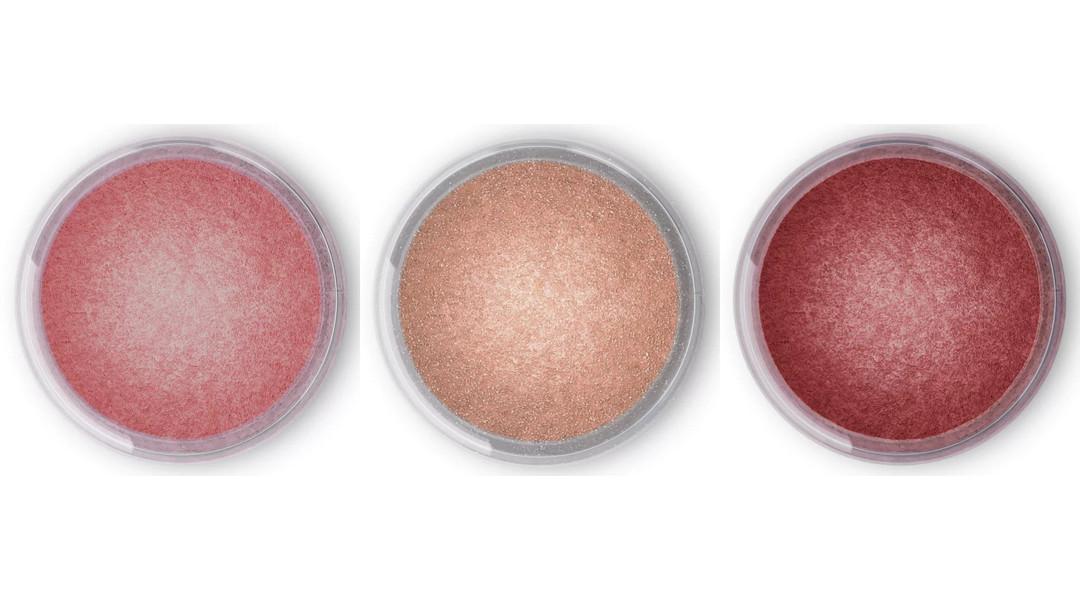 Ehető csillámpor válogatás (Pink Flamingó, Pezsgő Rózsaszín, Bíborvörös)