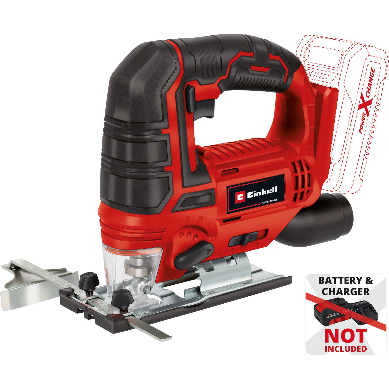 EINHELL AKKUS FŰRÉSZ 18V TC-ST 18 LI-SOLO AKKU ÉS TÖLTŐ NÉLKÜL