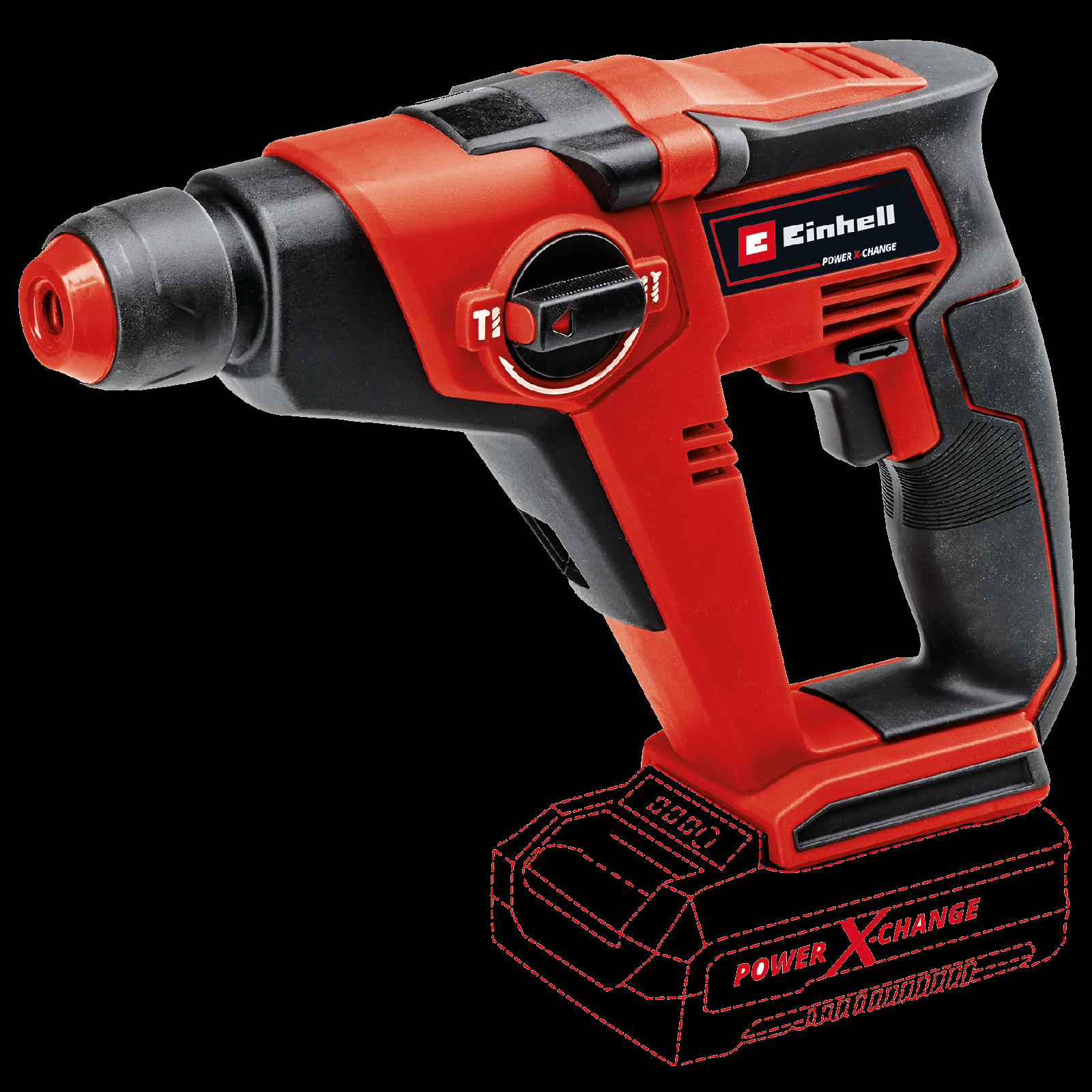 EINHELL AKKUS FÚRÓKALAPÁCS EINHELL TE-HD 18/12 LI-SOLO AKKU ÉS TÖLTŐ NÉLKÜL