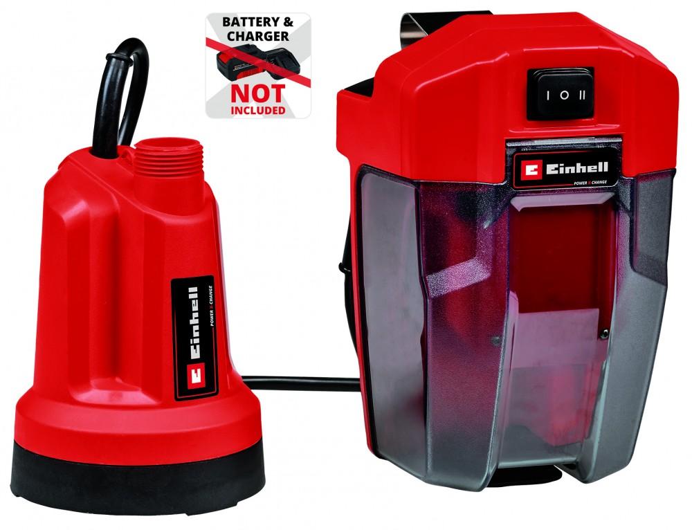 EINHELL GE-SP 18 LL LI -SOLO AKKUS BÚVÁRSZIVATTYÚ 18V (AKKU ÉS TÖLTŐ NÉLKÜL)