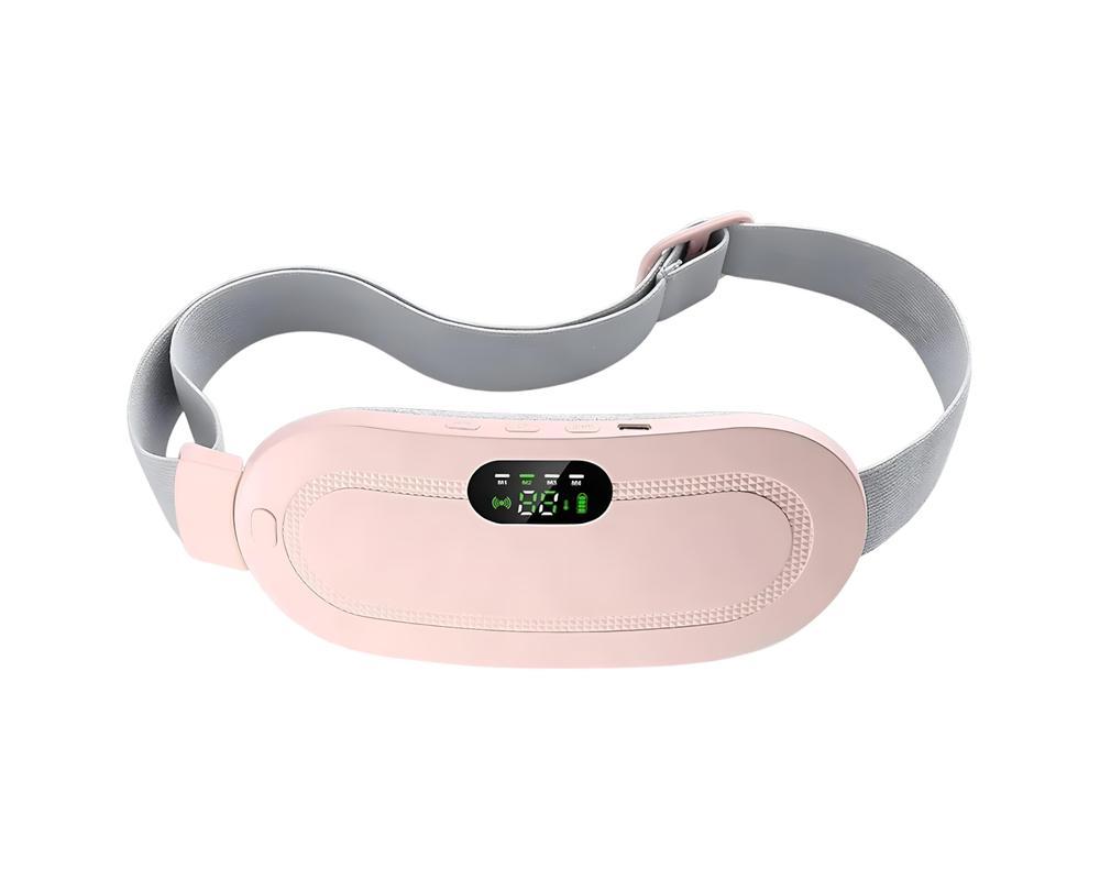 EMS - akkus, menstruációs masszírozó öv (pink)