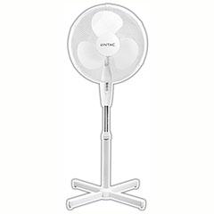 ENTAC Álló ventilátor fehér színben (43 cm - 45W) 4 gombos