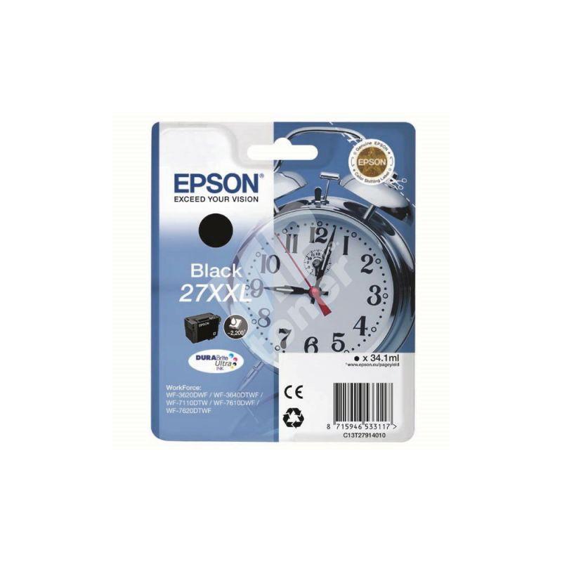 Epson 27XXL (T2791) eredeti tintapatron, fekete