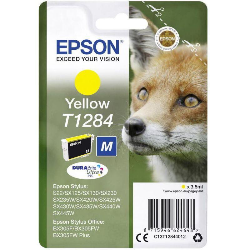 Epson T1284 eredeti tintapatron, sárga