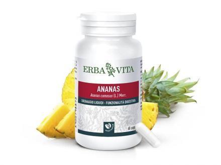 ErbaVita® Mikronizált Ananász kapszula Vcaps® tokban - extra bromelán enzim és 3 szabadalom! 60x