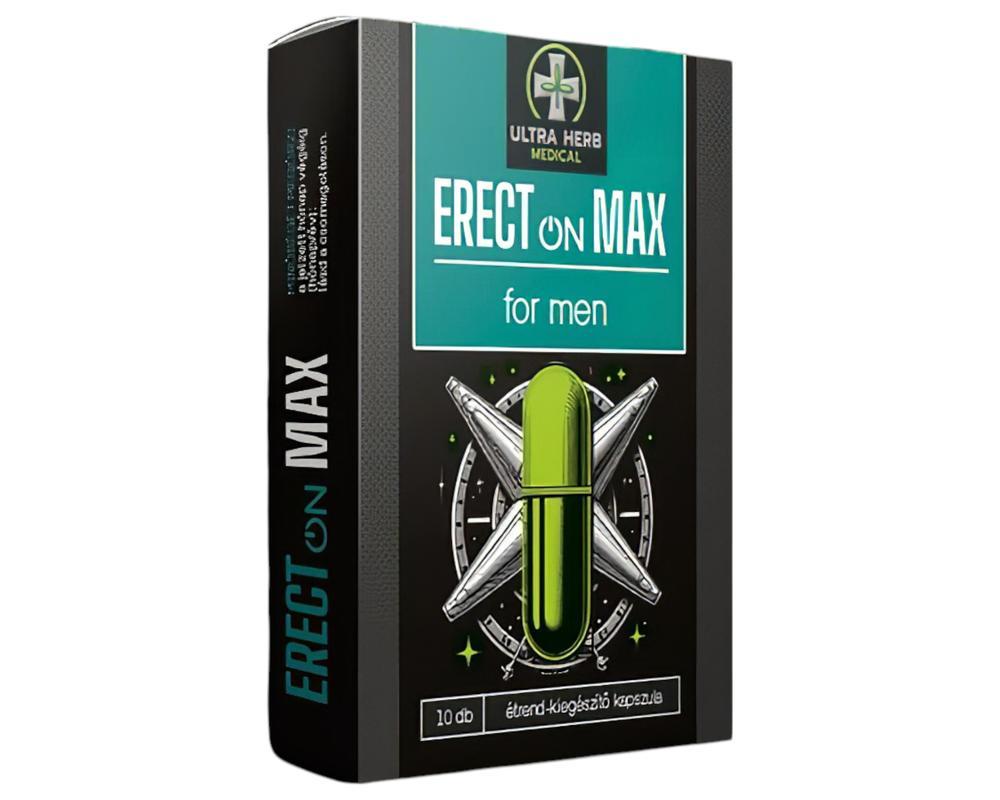ErectOn Max - étrend kiegészítő kapszula férfiaknak (10db)