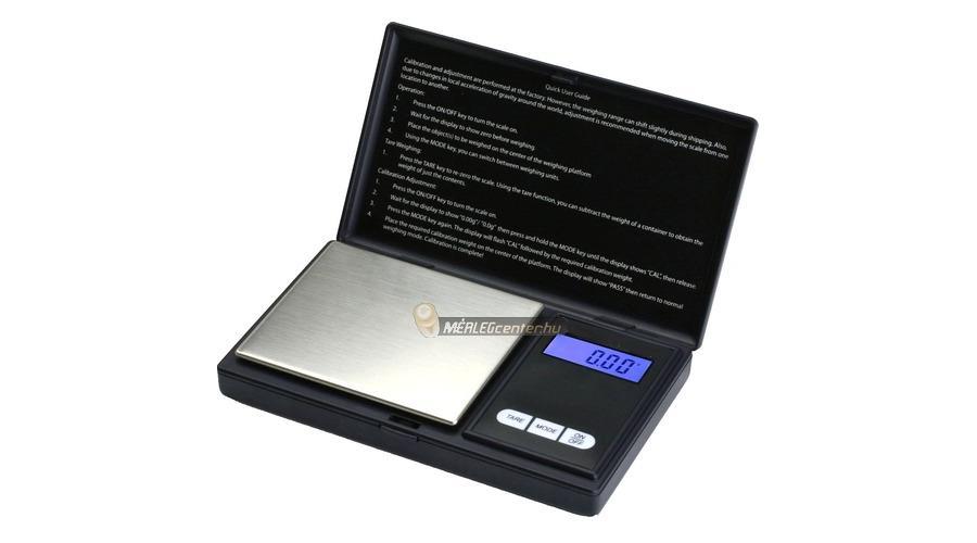 ES-700AX (700g/0,01g) digitális precíziós zsebmérleg, gramm mérleg, ékszermérleg - 2 év garancia