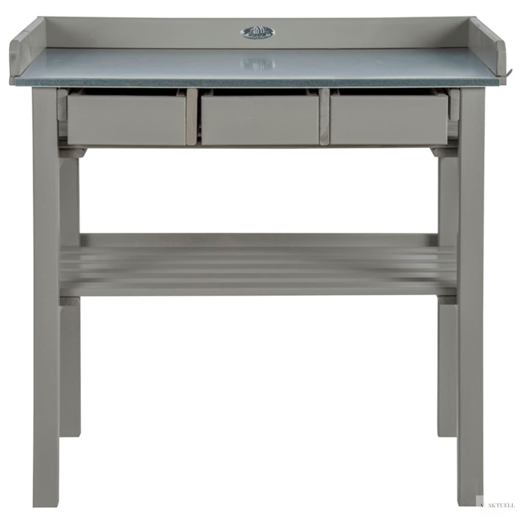 Esschert Design CF29G szürke kerti munkapad
