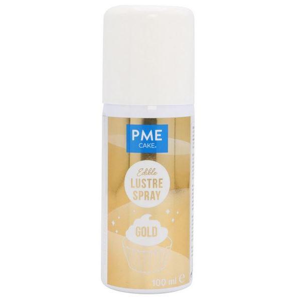 Ételfesték lüszter spray 100ml - Arany