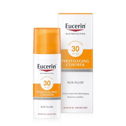 Eucerin Sun Photoaging Control napozó fluid arcra ff30 50ml  :K4-12D2
