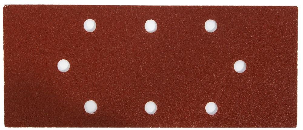 Extol csiszolópapír, lyukas 10db, 93×230 mm,8 db lyukkal, P60, 407114,407115-höz