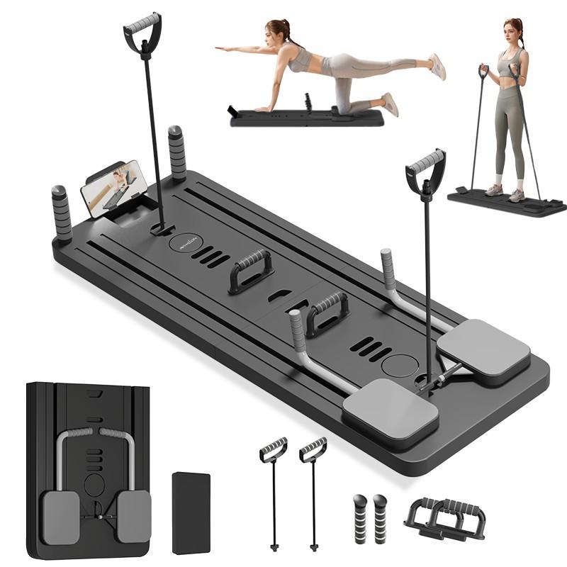 EXTRALINK PILATES REFORMER TÁBLA HASIZOM GYAKORLATOKHOZ PUMPA