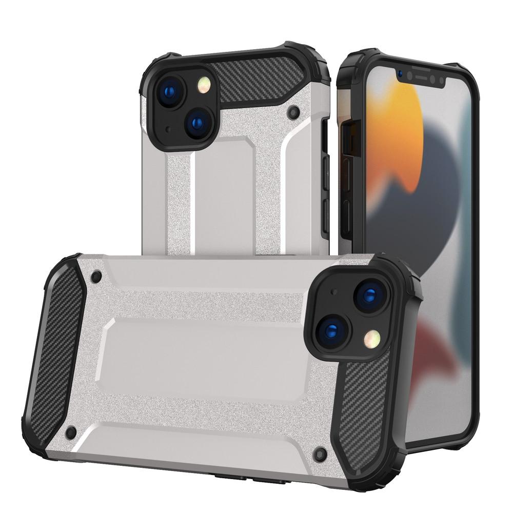 Ezüst Armor ütésálló iPhone 13 mini tok 
