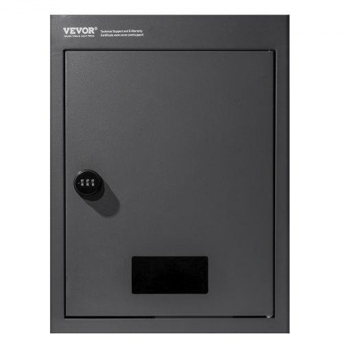Falba Építhető Postaláda Kódzárral Fekete 318x160x429 mm