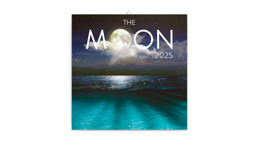 Falinaptár képes lemeznaptár 300x300mm, The Moon Realsystem 2026.