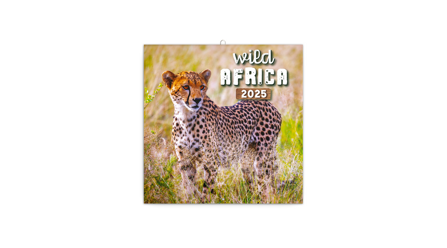 Falinaptár képes lemeznaptár 300x300mm, Wild Animals Realsystem 2026.