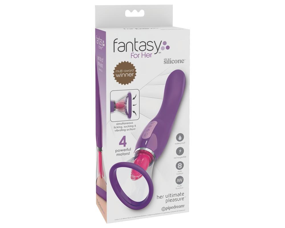 Fantasy - akkus, 3in1 nyalógép (lila)