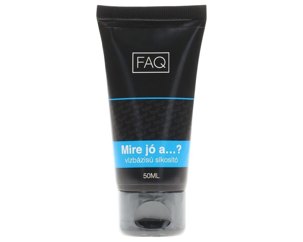 FAQ - Mire jó a…? vízbázisú síkosító (50ml)