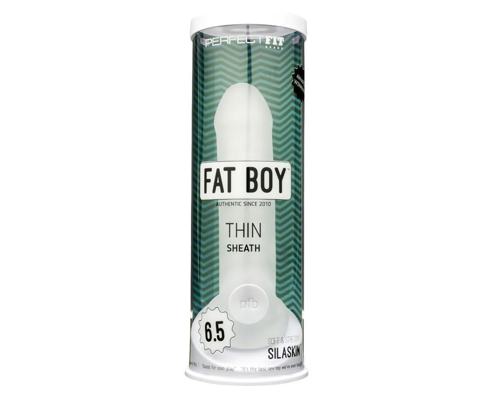 Fat Boy Thin - péniszköpeny (17cm) - fehér