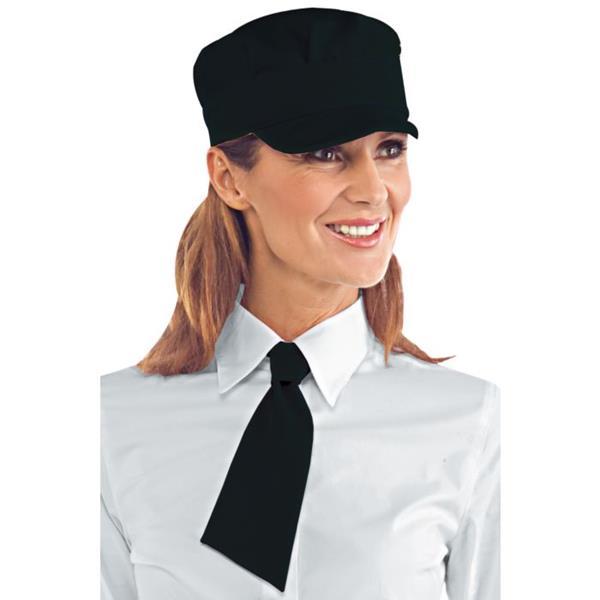 Fekete rövidnyakkendő - unisex